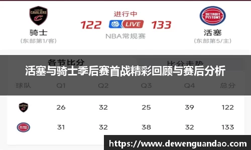 活塞与骑士季后赛首战精彩回顾与赛后分析